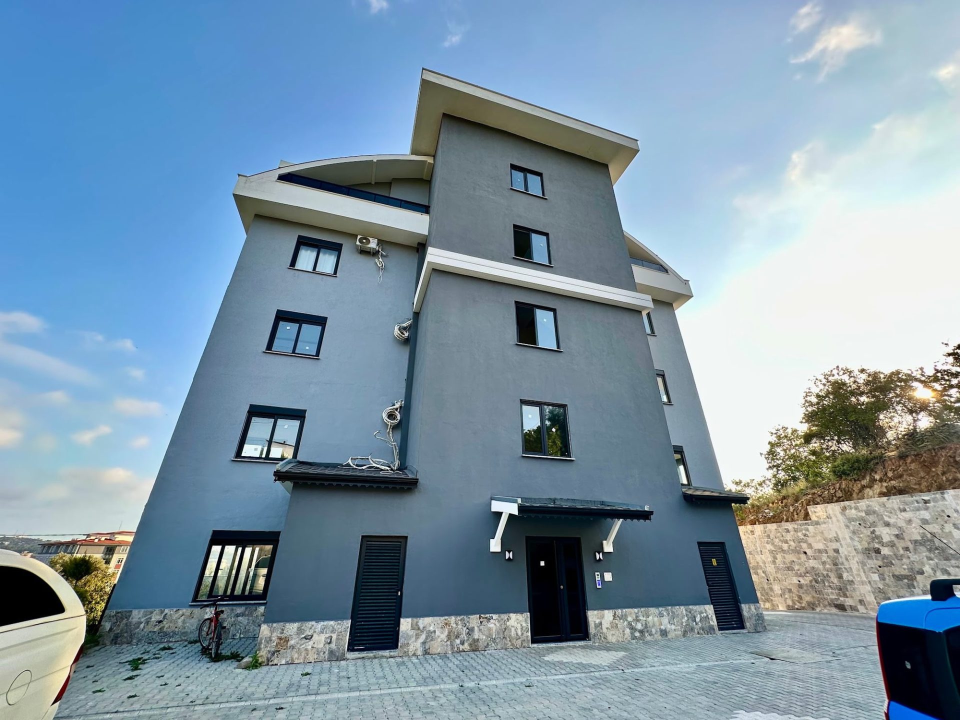 Демирташ: квартира 1+1 с мебелью, Sky Hill
